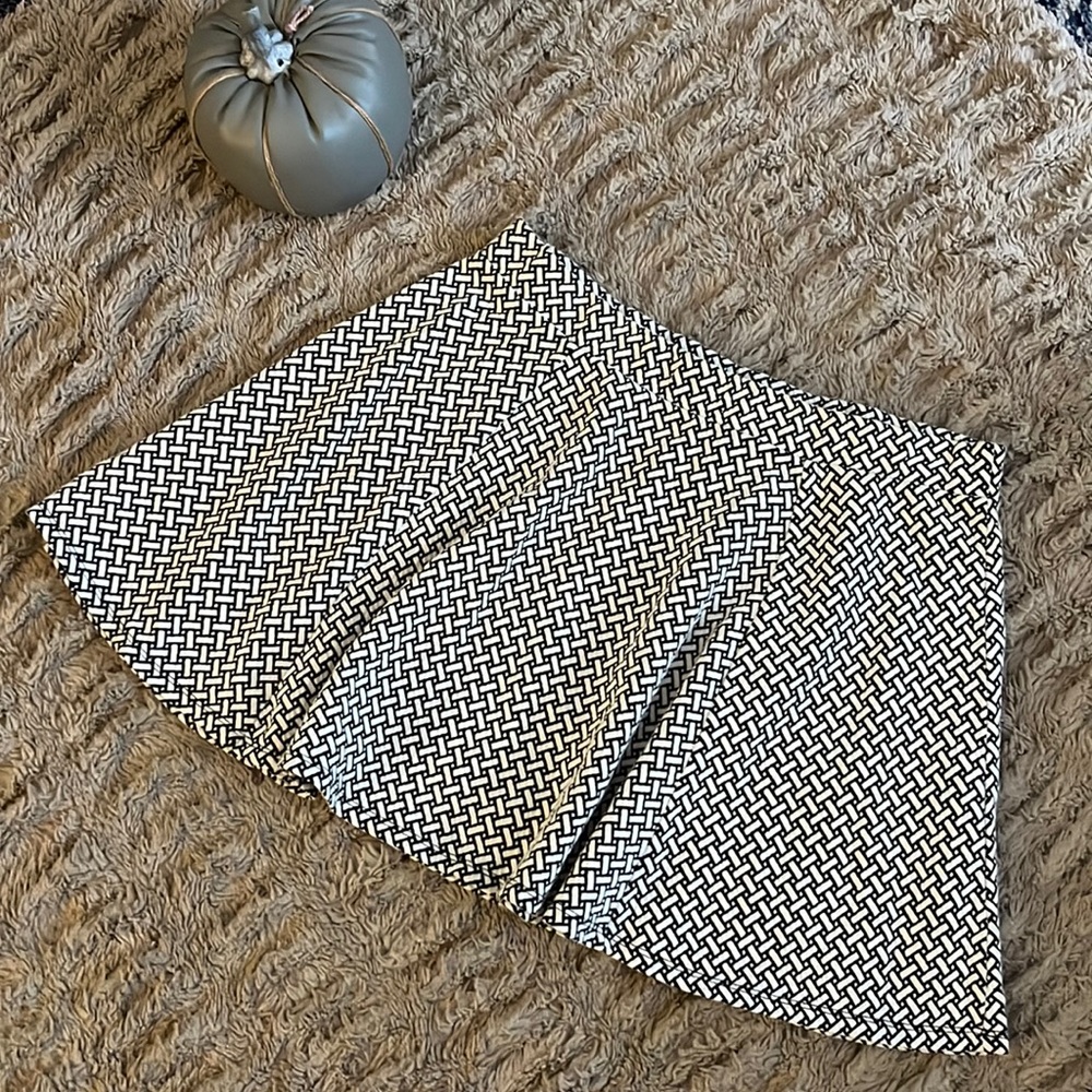 Printed stretch skirt
